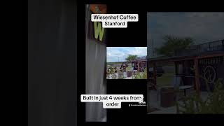 Wiesenhof Coffee Shop built in just 4 weeks #containerhome #construction #containerlife