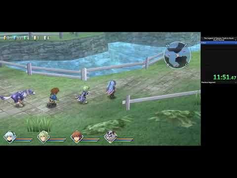 The Legend of Heroes: Trails to Azure Any% Normal Speedrun Part 2