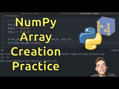 Practice Creating NumPy Arrays - Learn NumPy Series