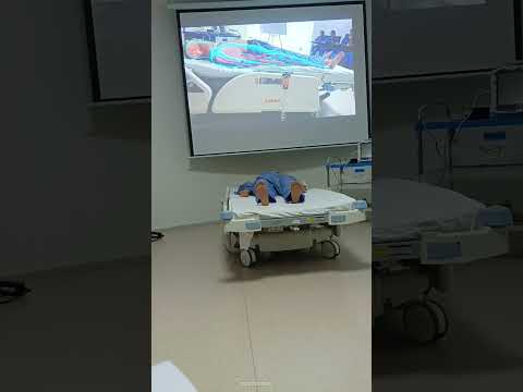 Teaching with the help of Augmented reality and virtual reality in healthcare.
