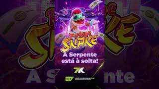 Deslize pro game com o Fortune Snake e aposte na diversão com a 7K!