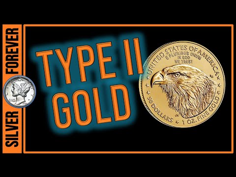 American Gold Eagle (Type 2) -- NEW 1 oz BU Gold Coin in 2021