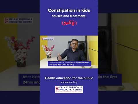 Constipation in kids causes and treatment | High Fiber diet for kids with Constipation | #shorts