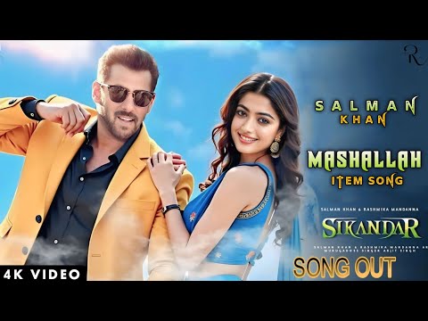 Sikandar Movie Song - Mashallah Female Version | Salman | Rashmika