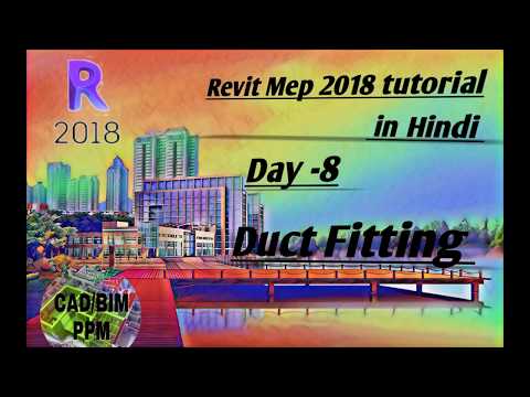 Types Of Duct Fitting And Connection  in Revit Mep