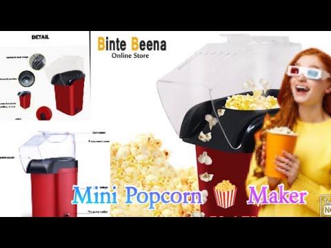 Mini Popcorn Maker Machine #bintebeena #OnlineShopping #uaeonlinestore