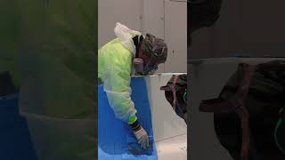 Pasting Deakin University's Solar Car Mould