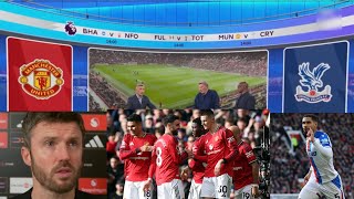 MANCHESTER UTD v CRYSTAL PALACE | Post Match Analysis • Carrick Reaction as Red Devils MoveUp To 3rd