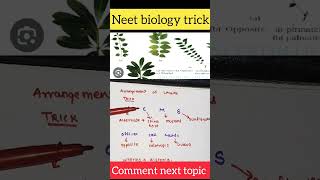 morphology of plants neet tricks #neet2024 #mbbs #aiimsdelhi #anatomyoffloweringplants  #shortsbeta