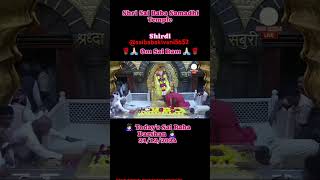 Sai Baba Live Darshan🙏#shorts #shridibaba #shridisaibaba #saibaba#sai #sairam.#saibabalivedharshana