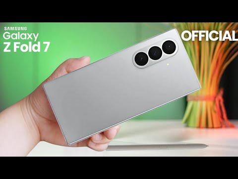 Samsung Galaxy Z Fold 7 - OFFICIAL LIVE LOOK!
