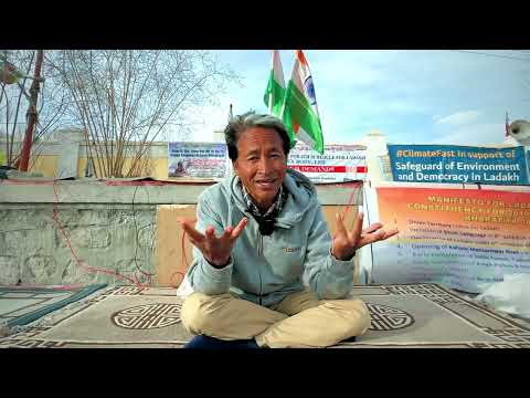 WOMEN END 10 DAY'S FAST, YOUTH TO TAKE OVER | SONAM WANGCHUK