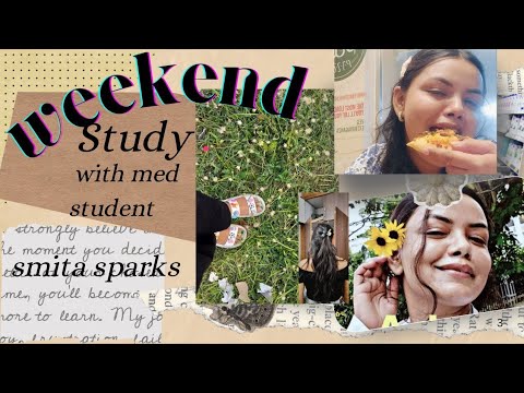 Sunday study 🩺 📚| weekend productive 💜❤️| study with med student 🩺