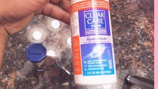 How to use Clear Care Plus