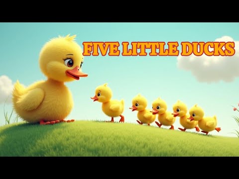 Five Little Ducks | Nursery Rhymes for Kids | Baby Songs | Learn to Count with Fun Animation