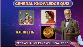 Advanced General Knowledge Quiz. Only 1% Can Beat .History, Science, Geography & More! 7