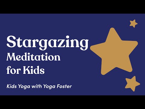 Sleep Meditation for Kids | Stargazing Meditation | Relaxing mindfulness visualization for children