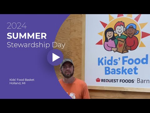 Envizion Summer Stewardship Day 2024 @Kids Food Basket