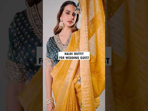 Yellow Organza Saree | Weddings and Special Occasions