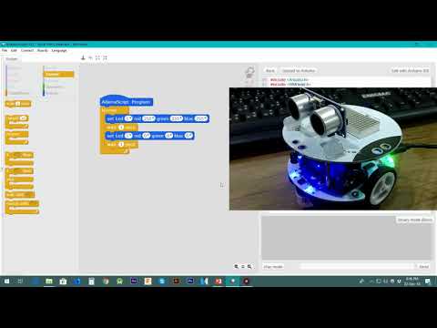RGB Lights Lesson of Bell Robot