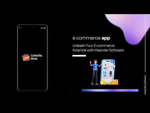 E-Commerce App | Unleash your E commerce potential with Meander software
