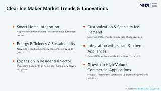 🌍 Global Clear Ice Maker Market | Industry Insights & Growth Trends 🧠📈