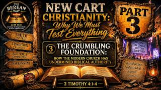 (Part 3) "New Cart Christianity: Why We Must Test Everything - The Crumbling Foundation"