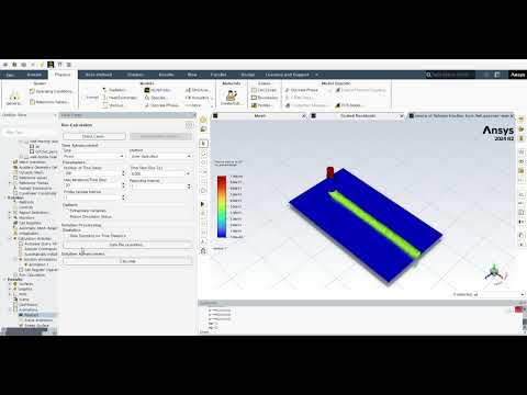 Simulation of the DIW Freeze Casting