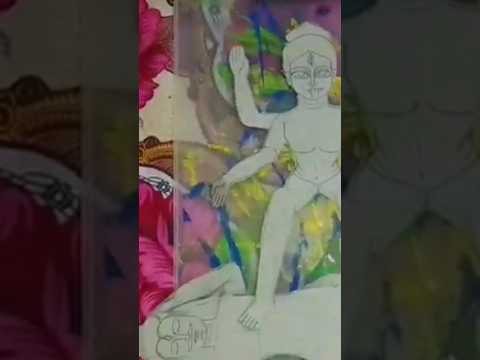 making kali ma | 3d paper mahakali.realistic paper craft #short #craft #makali