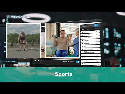 AI Skeleton Angle Detection App - VP VideoAnalyzer
