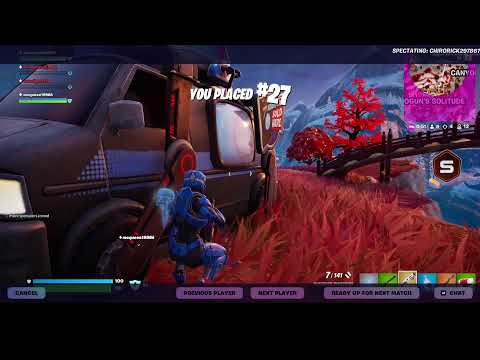 Chill Fortnite Spectate | No Talking Just Upbeat Music & Feel-Good Vibes | Live Gameplay