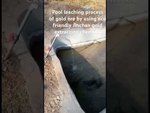 #miningindustry #jinchan #sustainablemining #goldrecovery #mining #ore #goldextraction #poolleaching