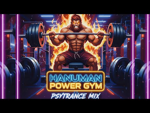 Hanuman Power Gym Psytrance Mix | Bajrang Beast Mode | Hardcore Workout Energy | 145 BPM #gymmusic