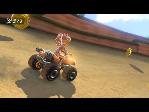 Wii U - Mario Kart 8 - Shy Guy Falls