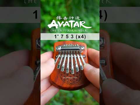 Avatar’s Love | Mini 8key Kalimba Cover Tabs & Tutorial #kalimba #kalimbatabs #avatar
