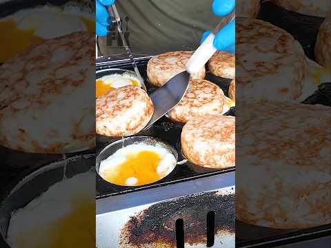 Egg Burgers in Kuala Lumpur Malaysia #streetfood #streetfoodking #kualalumpurfood #nightmarket
