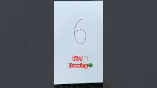 Easy Bird Drawing 🦚🦜 For Kids #kids #kidstv #kidsdrawing #easydrawing #birddrawing #howtodraw