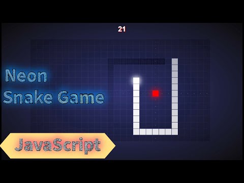 🌟Glowing Snake Game using JavaScript (Don't Miss This)