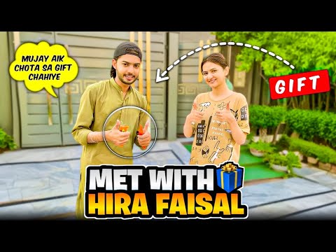I meet Hira Faisal sistrology 😱|| Hira Faisal sy gift ley liya 😍🎁