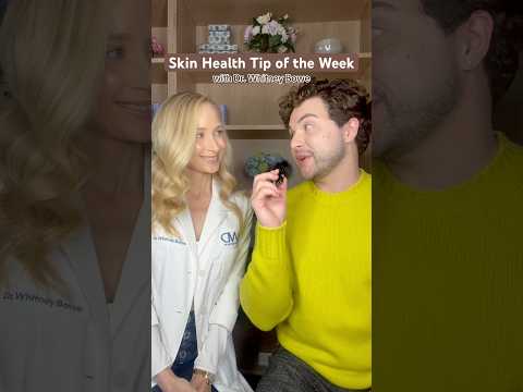 How to protect your skin from UV damage w/ Dr. Whitney Bowe #esthetician #dermatologist #skinhealth