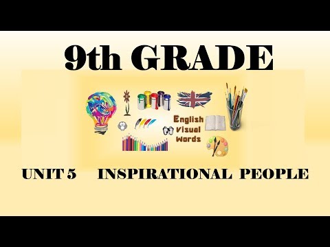9th Grade Unit 5 Inspirational People #8