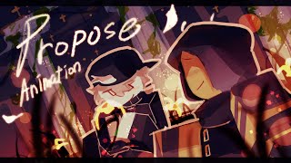 PROPOSE // ROBLOX OC ANIMATION #robloxanimation #robloxoc 