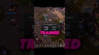 trashing items before dying is not working - proof