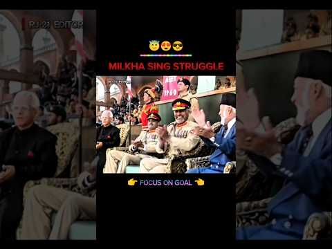 MILKHA SING TRAINING | DESI ATTITUDE | #attitudestatus #shortsviral #motivation #milkha #rj21