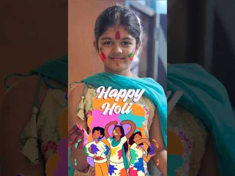 Holi Celebration!!   #holihai #holicelebration #kidscelebration @kuhusmagicalgalaxy