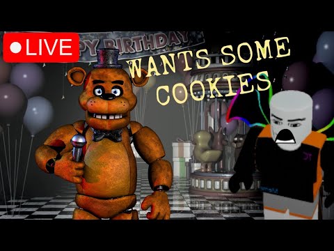 TRYING OUT FNAFF'S WEIRD GAMES ON ROBLOX! (Live Q&A session)