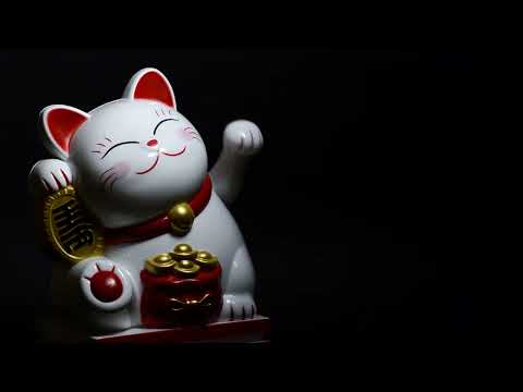 Lucky Cat Maneki Neko - 1 Hour Relaxing I Luck, Blessing, Wealth 🌞Sun Temple Meditation Music