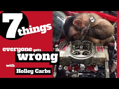 The 7 biggest mistakes people make with Holley Carburetors