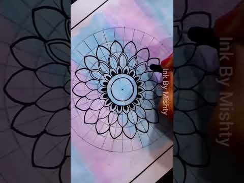 Mandala art for beginners | mandala art | mandala art easy | shorts | youtube shorts