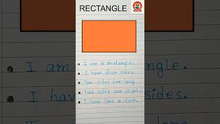 Rectangle ⌨️#easylearning #education #kids #5lines #rectangle #leraning #school #project